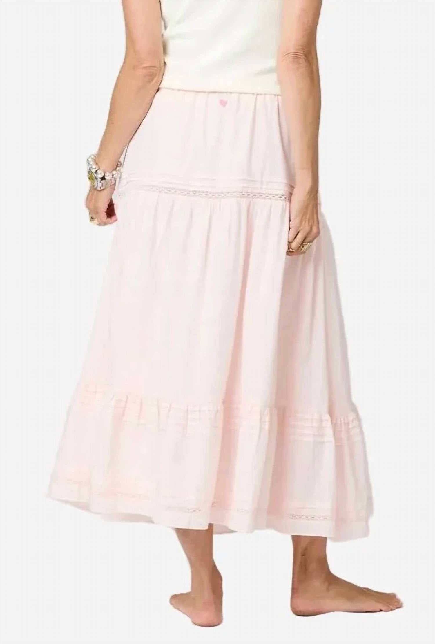Kerri Rosenthal - Vacance Pintuck Maxi Skirt