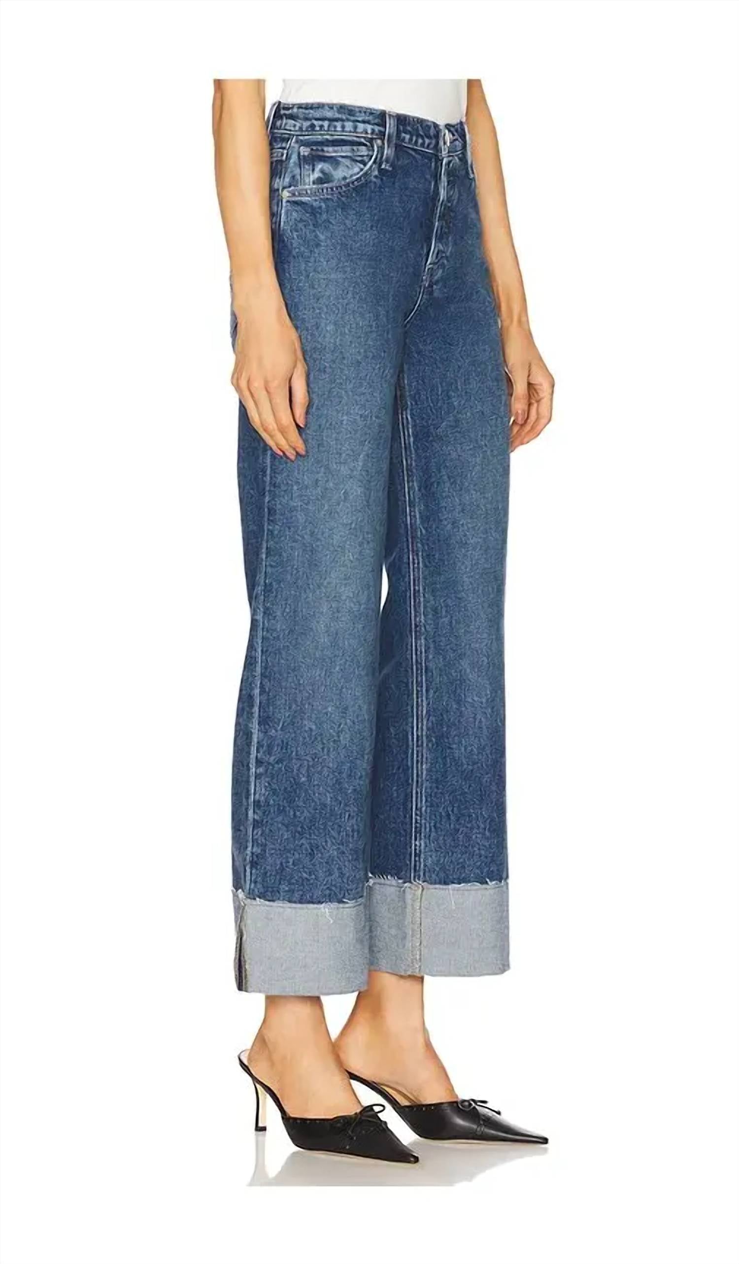 Hudson - Rosie High-rise Wide Leg Ankle Jean