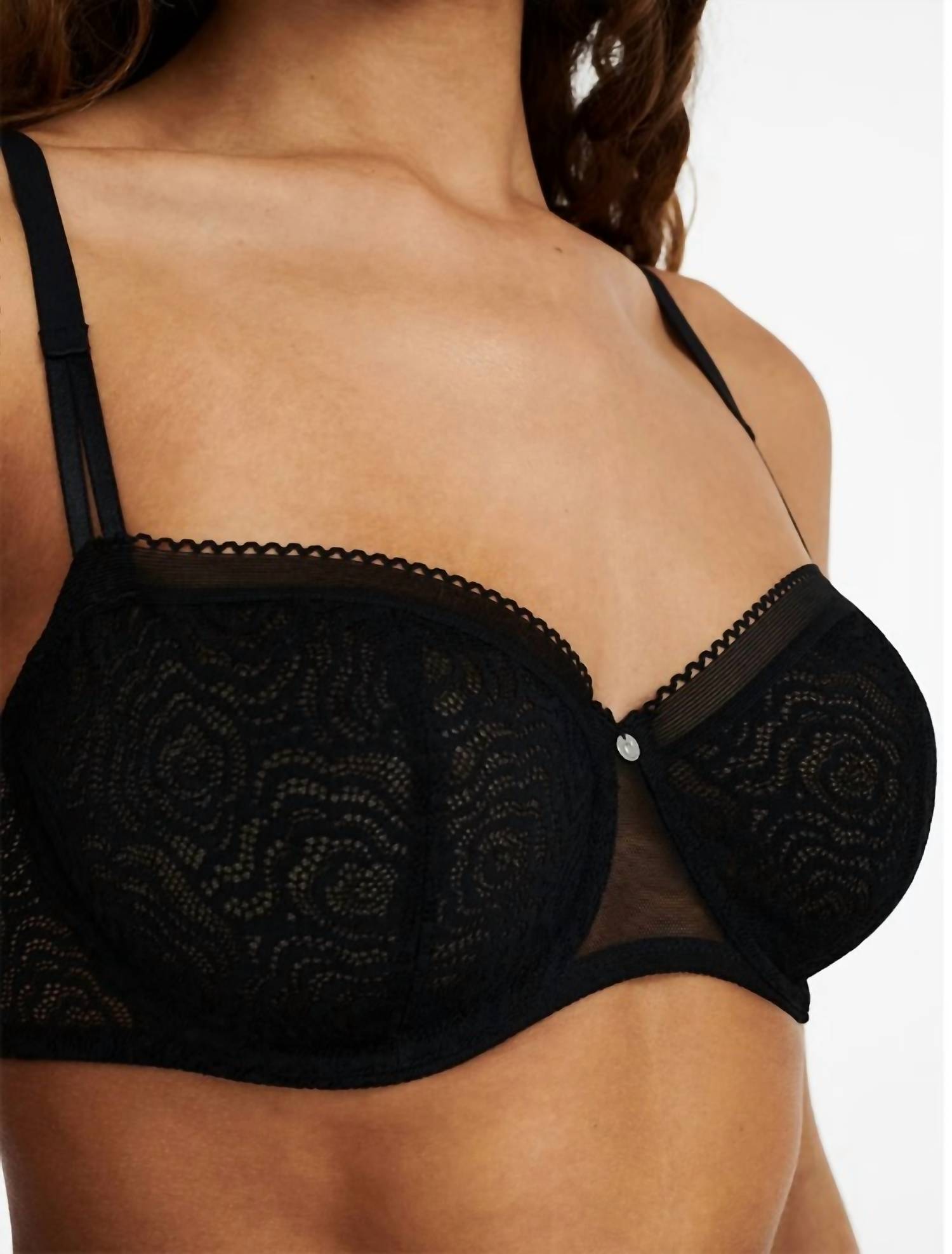 Chantelle - C Jolie Lace Unlined Demi Bra