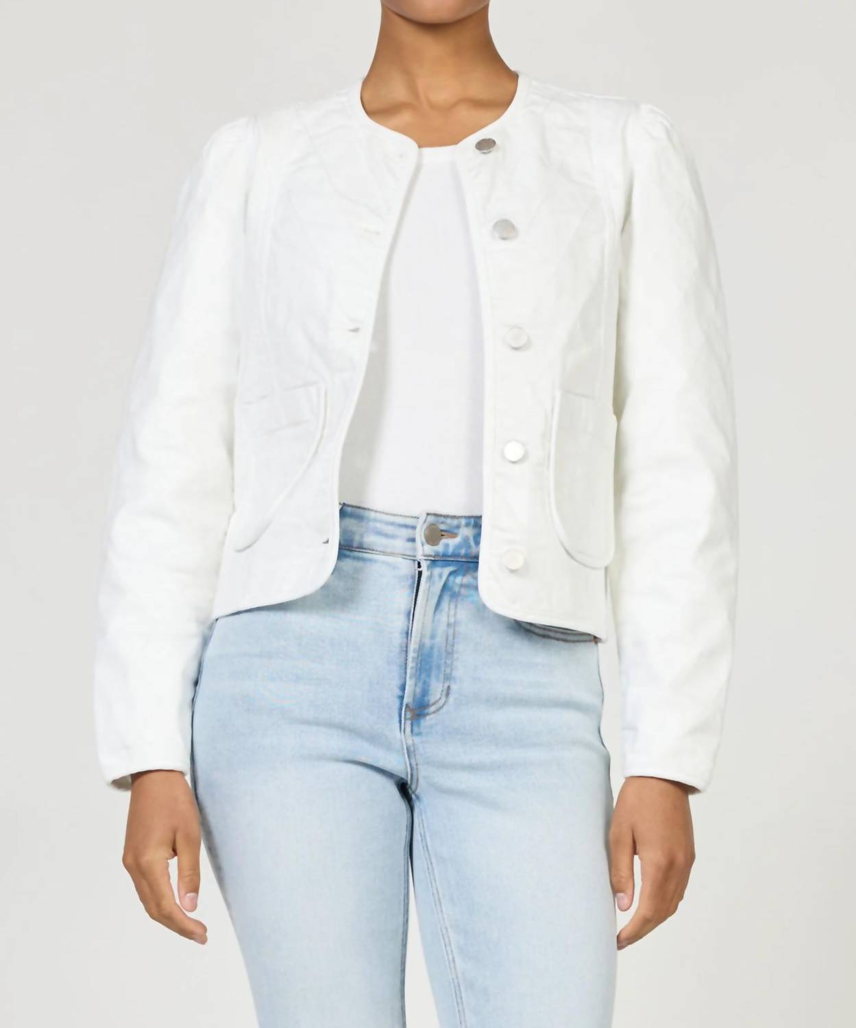 Dear John Denim - Kat Quilted Denim Jacket