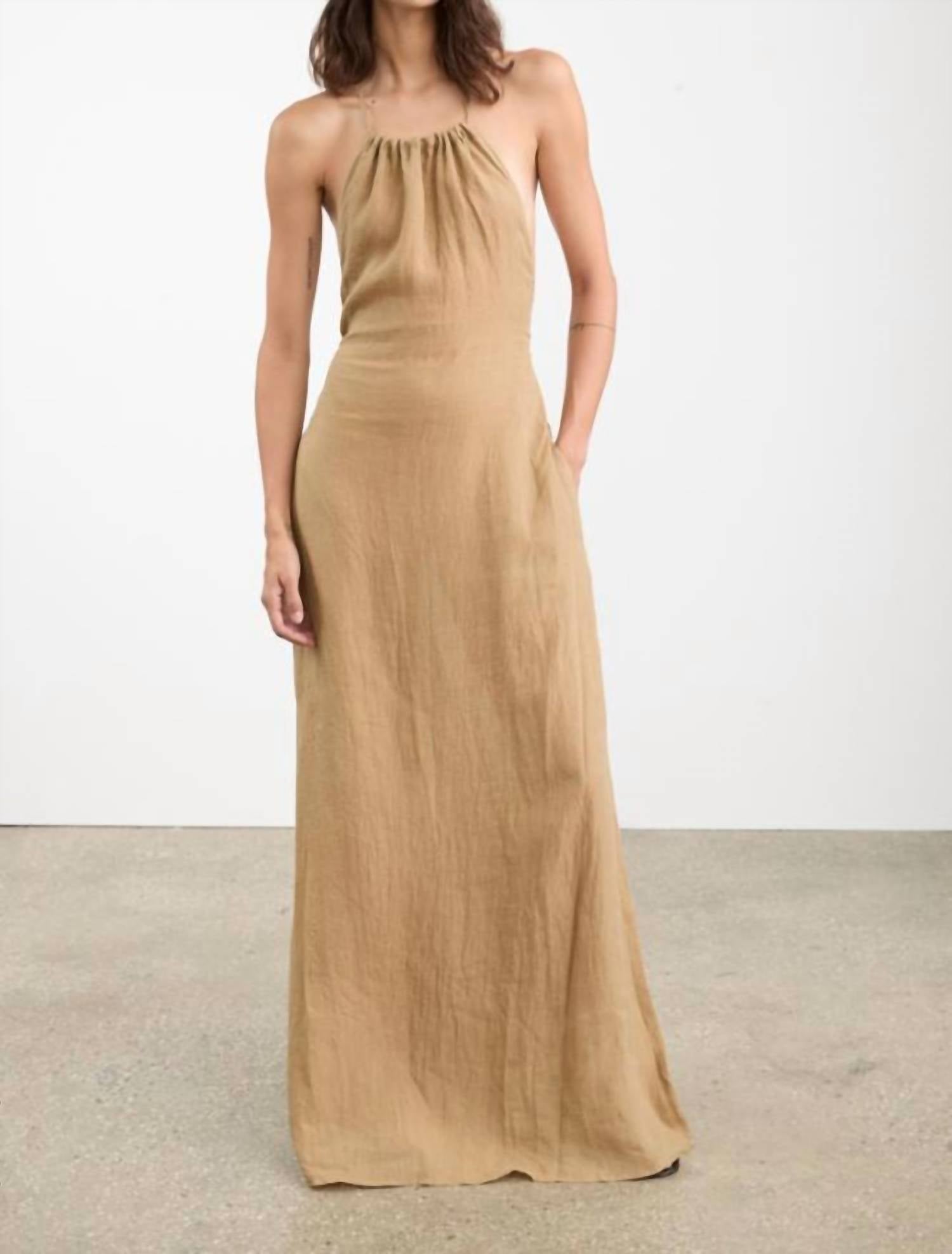 Nili Lotan - Lelia Halterneck Dress