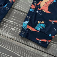 Pete + Lucy - Boys Roar Riders Romper