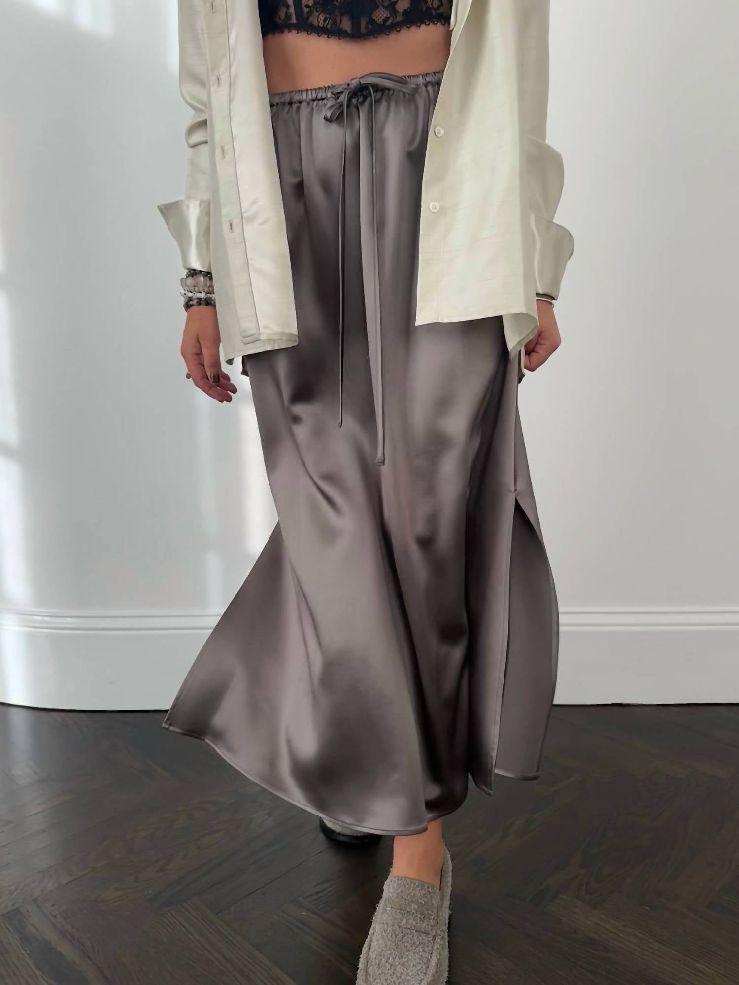 Ekd Collection - Seta Silk Skirt