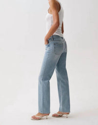 Pistola - Issa Mid Rise Relaxed Straight Jeans