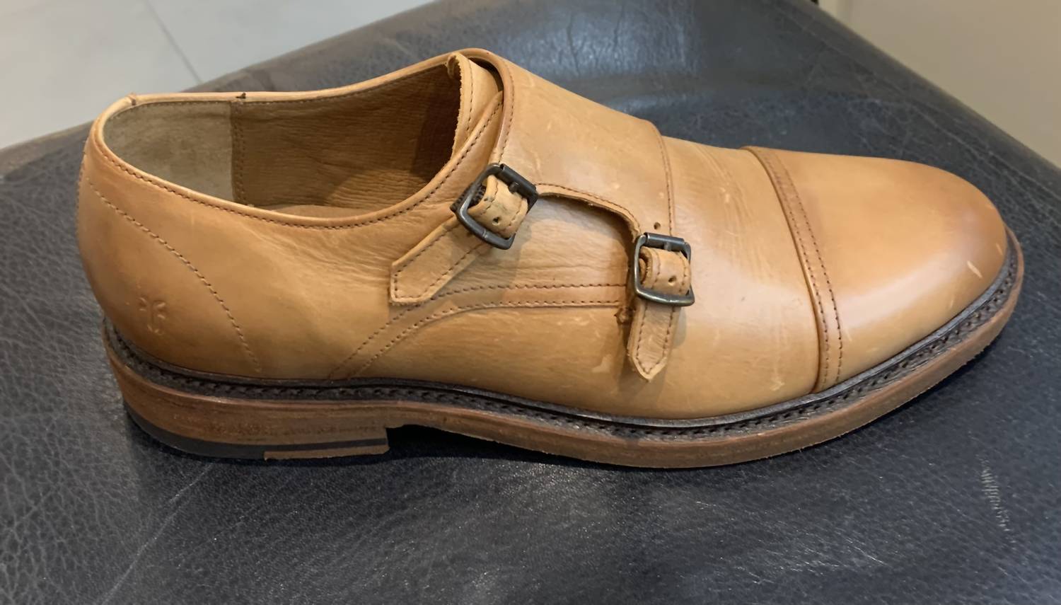 Frye - Men's James Double Monk Oxford