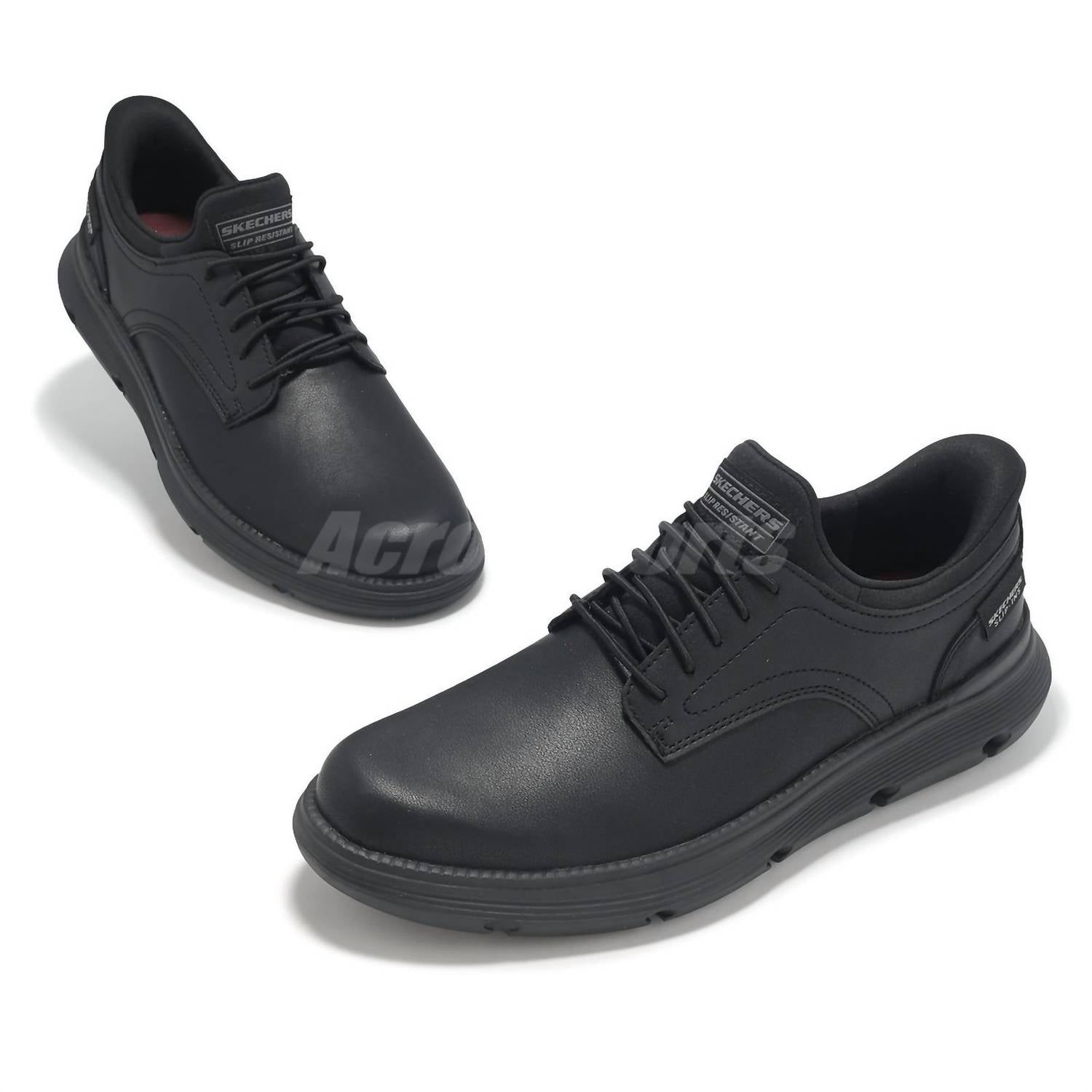 Skechers Men's Garza Slip On Shoes in black - men's shoe