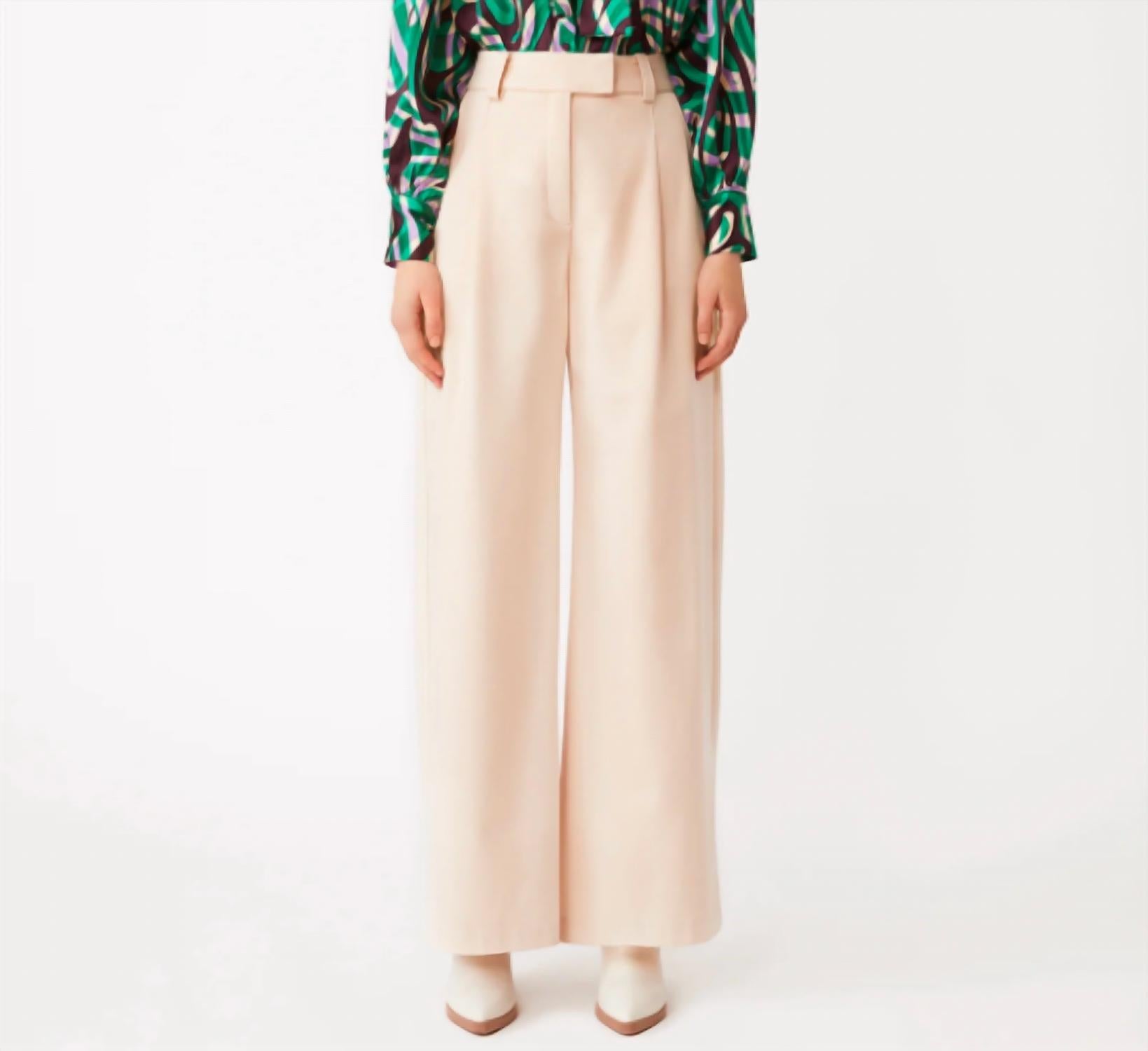 Suncoo Joel Pants in cream - women's pants