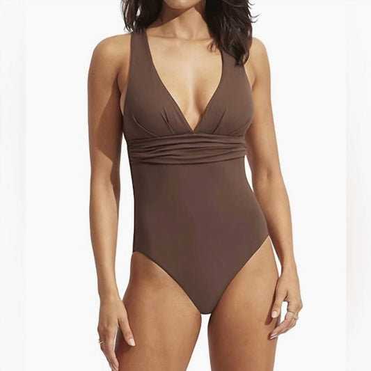 Seafolly - Cross Back One Piece