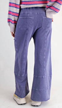 Easel - Mineral Washed Terry Pant