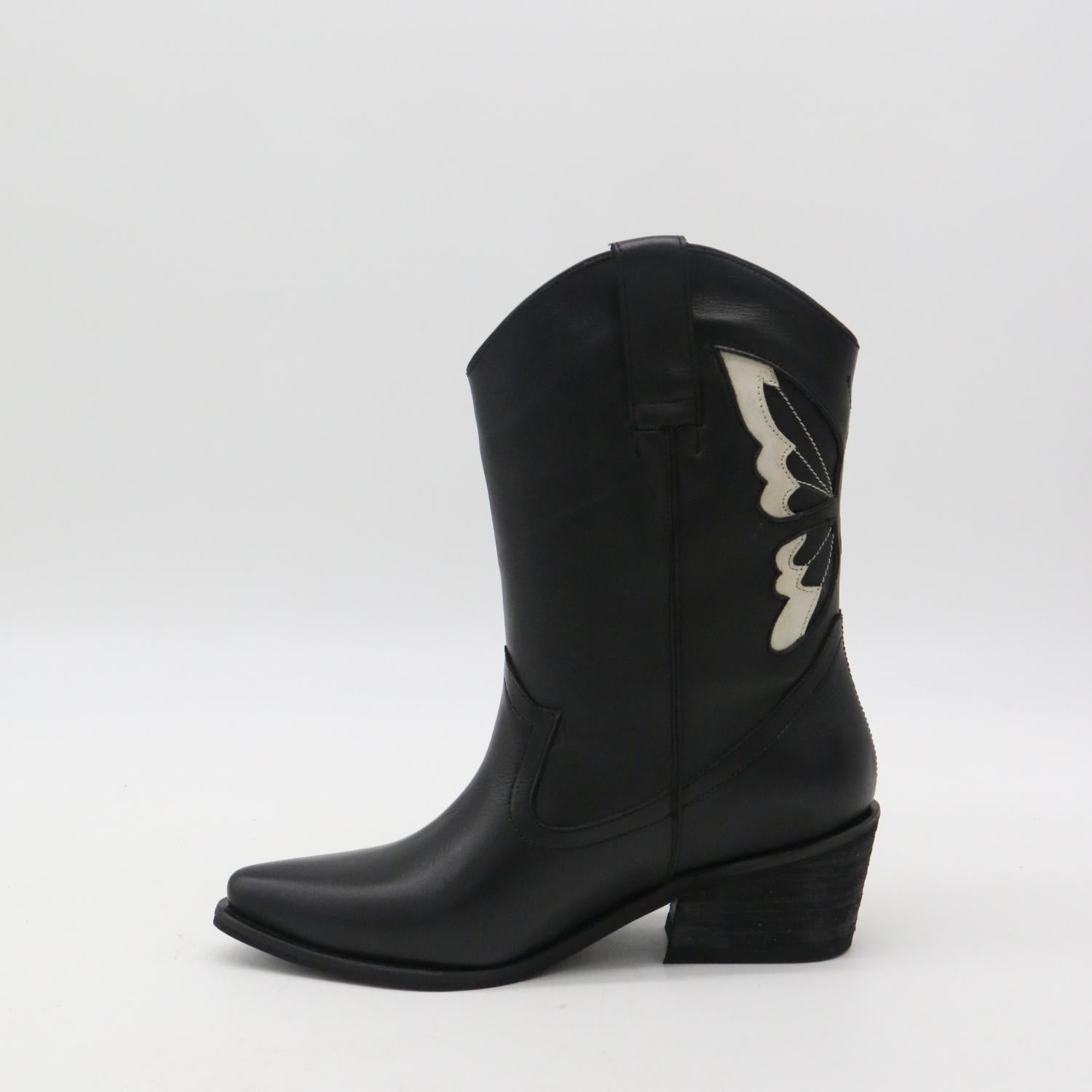 Stivali New York - Women's Woodstock Cutout Cowboy Boots