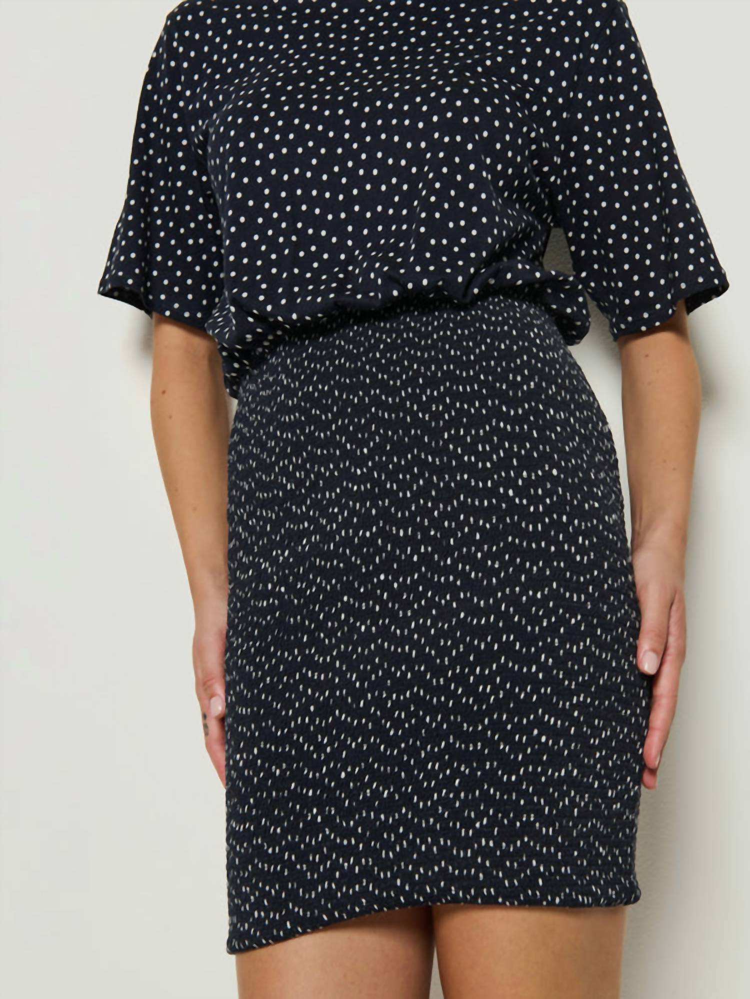 Nation Ltd - Bess Smocked Mini Dress