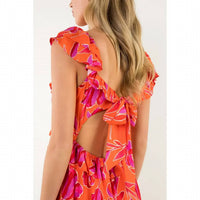 Thml - Flutter Sleeve Floral Dress