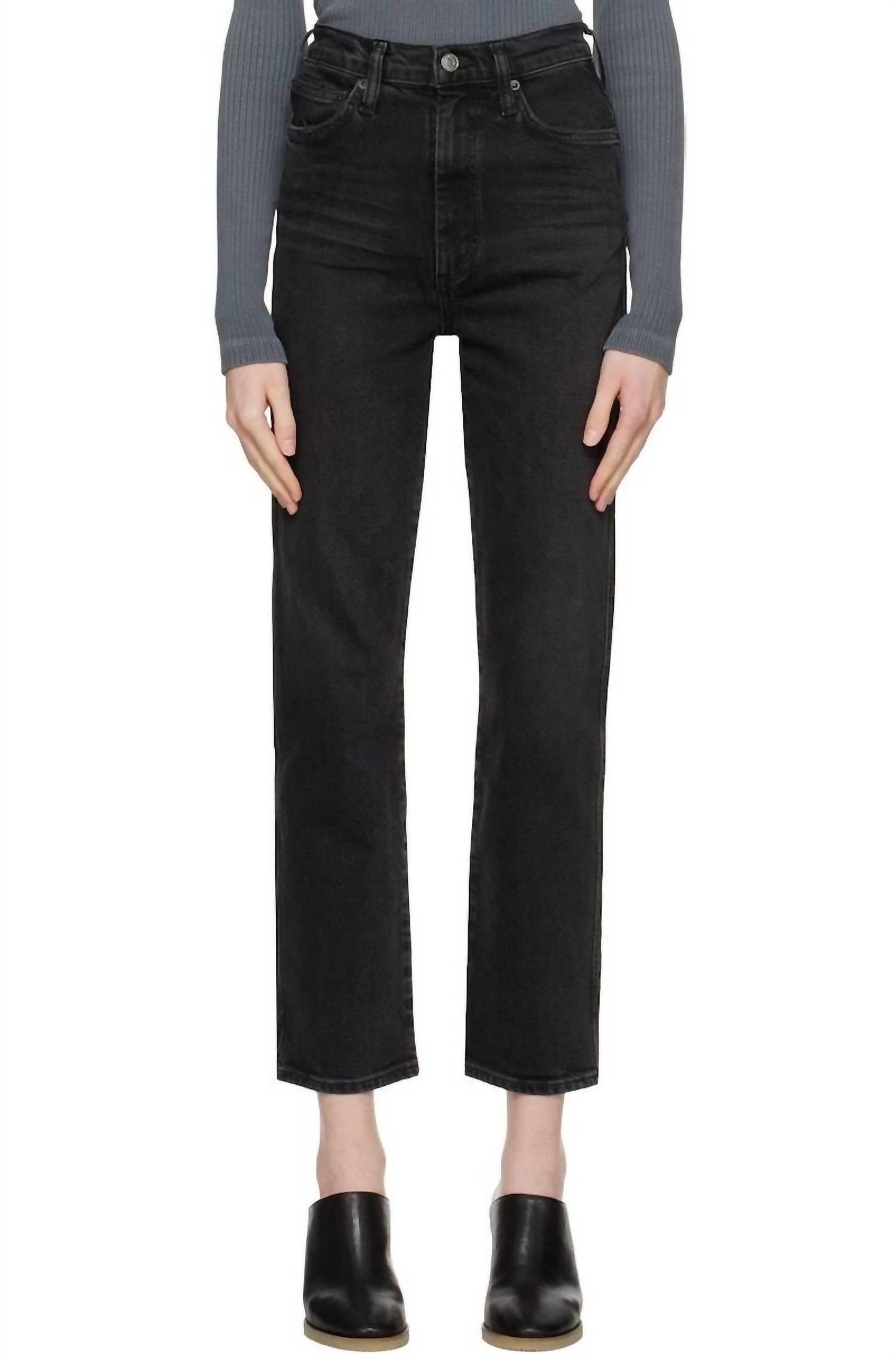 AGOLDE Pinch Waist Kick Flare Jeans in panoramic - women's jeans