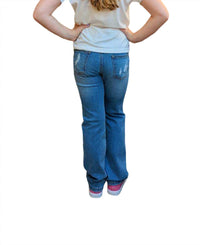 Lucky & Blessed Girl's Bootcut Jeans