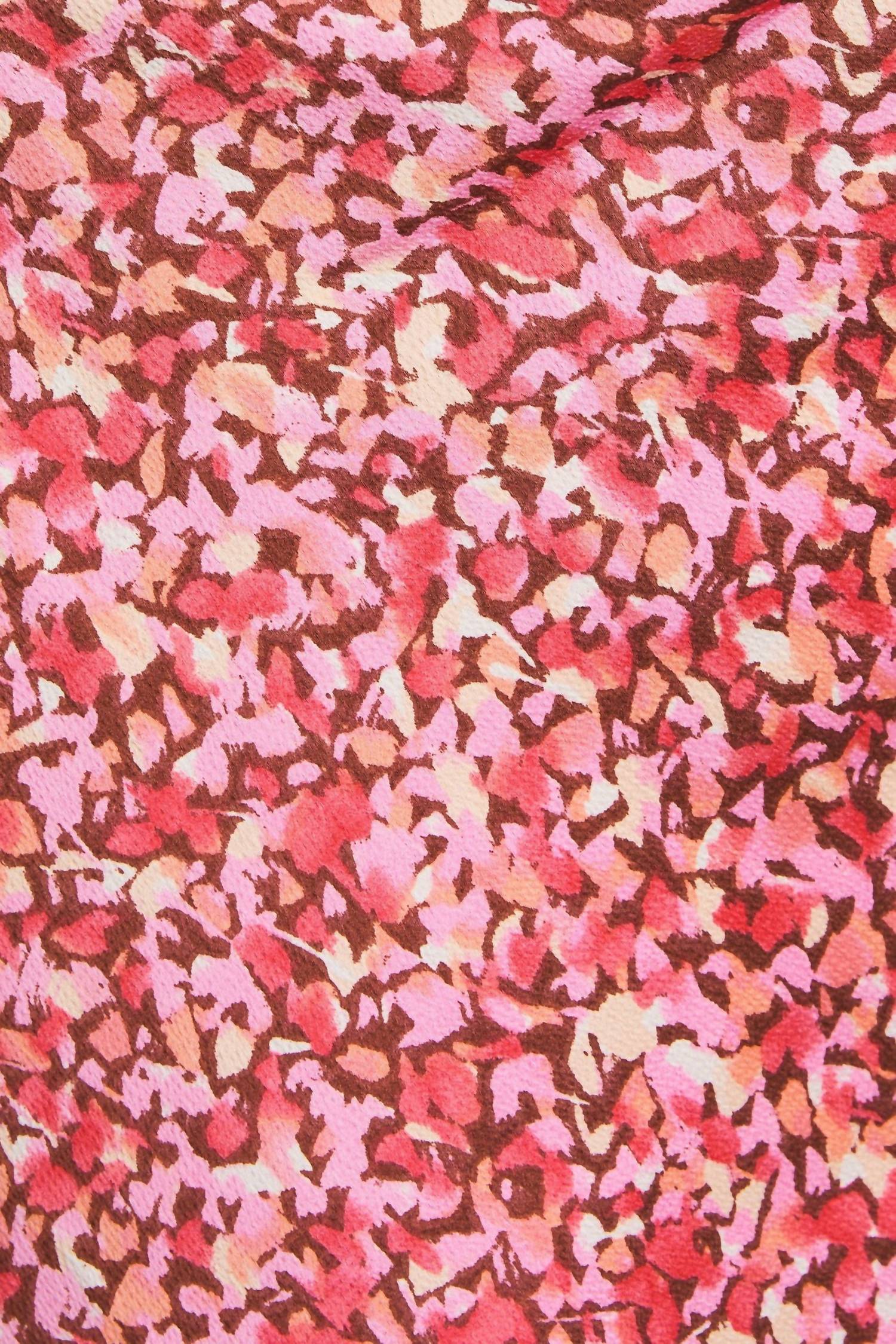 Gilli - Evan Floral Satin Midi Skirt