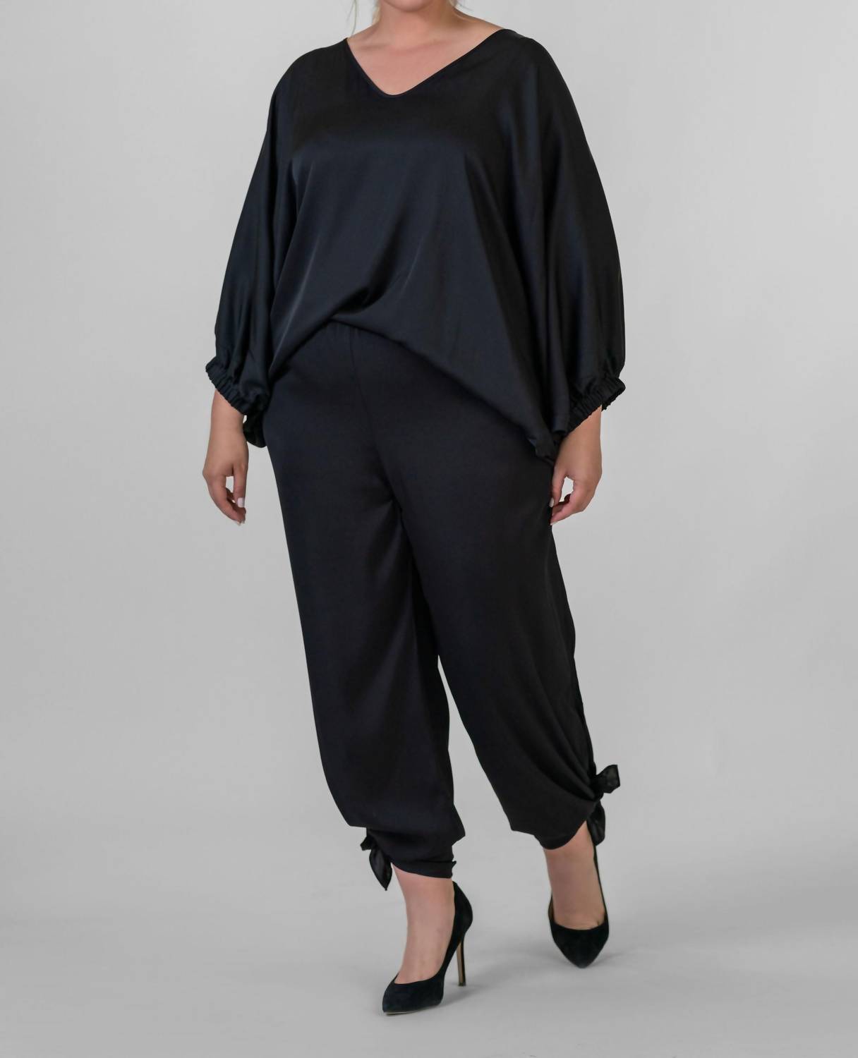 Nouvelle / Silk95Five - Pondy Straight Leg Pants - Plus