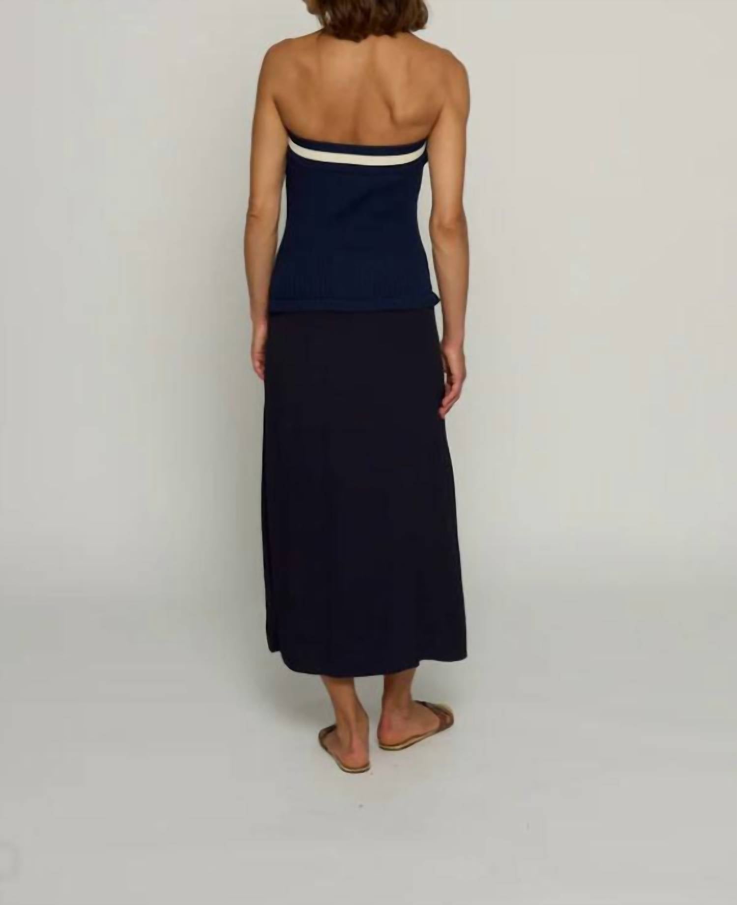 Central Park West - Strapless Bodycon Maxi Dress