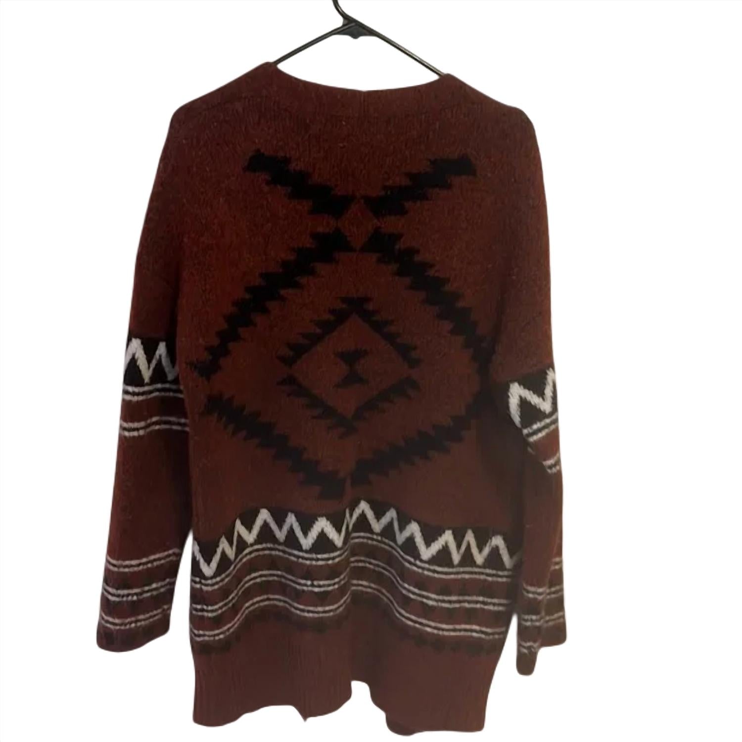 T Tahari - Women's Long Aztec Cardigan