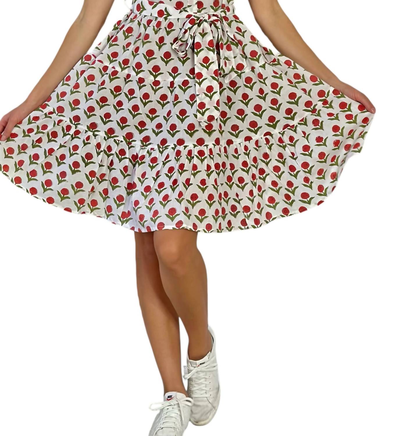 Just Darviny - Ibiza Short Sleeve Mini Dress
