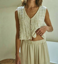 By Together - Women's Monroe Button Front Sweater Vest
