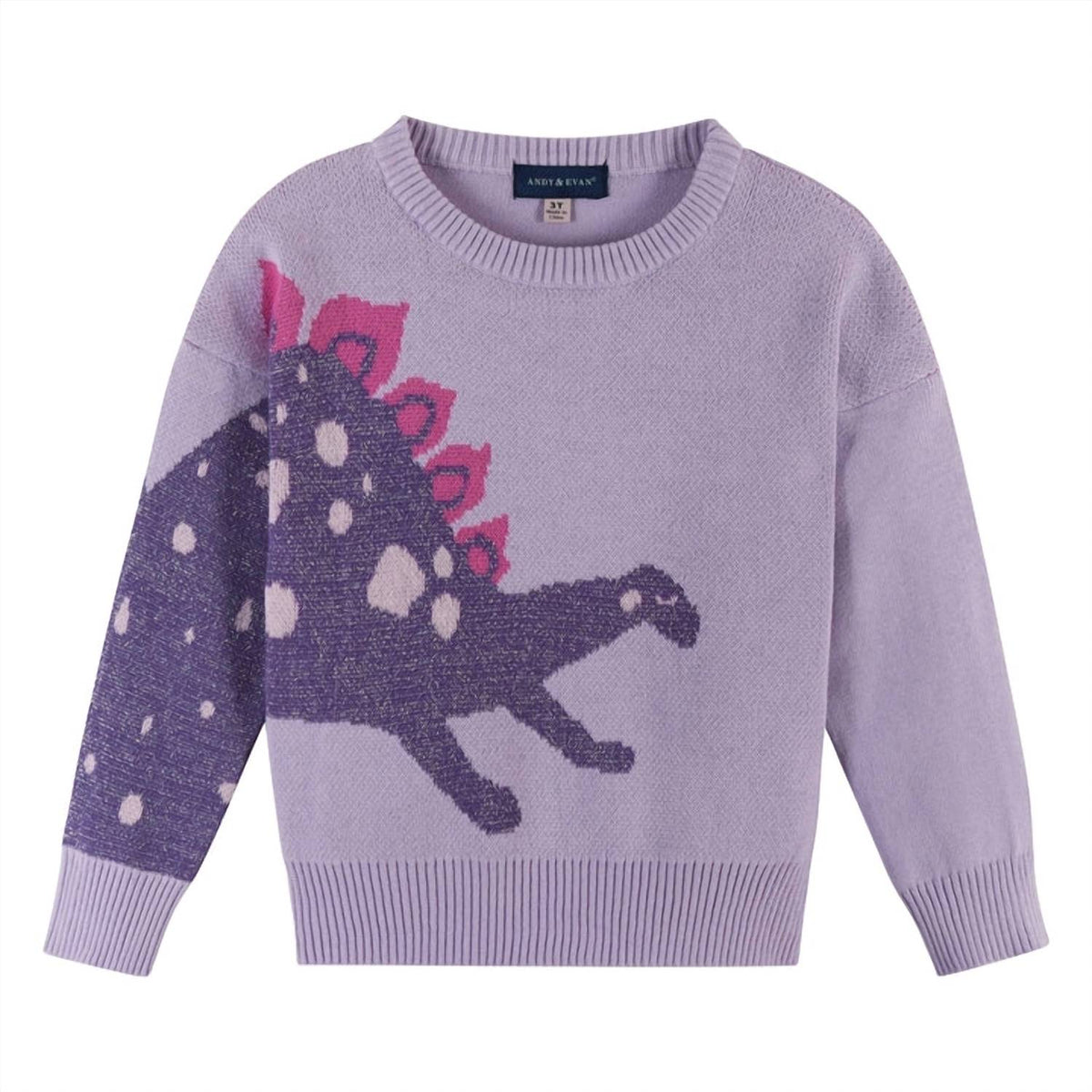 Andy & Evan - Girl's Dino Sweater Set