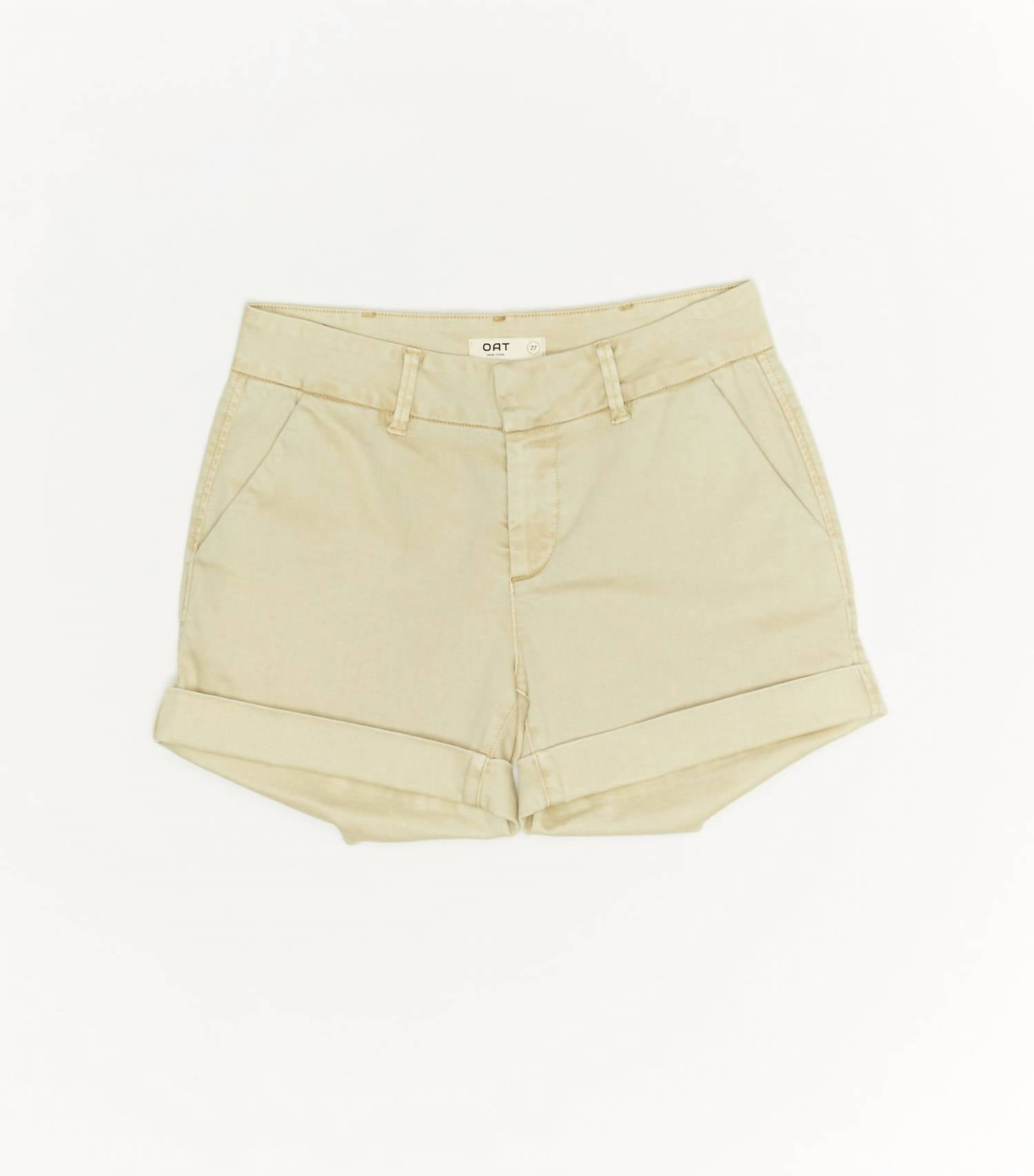 Oat New York - Women's Mid Rise Slit Pocket Shorts