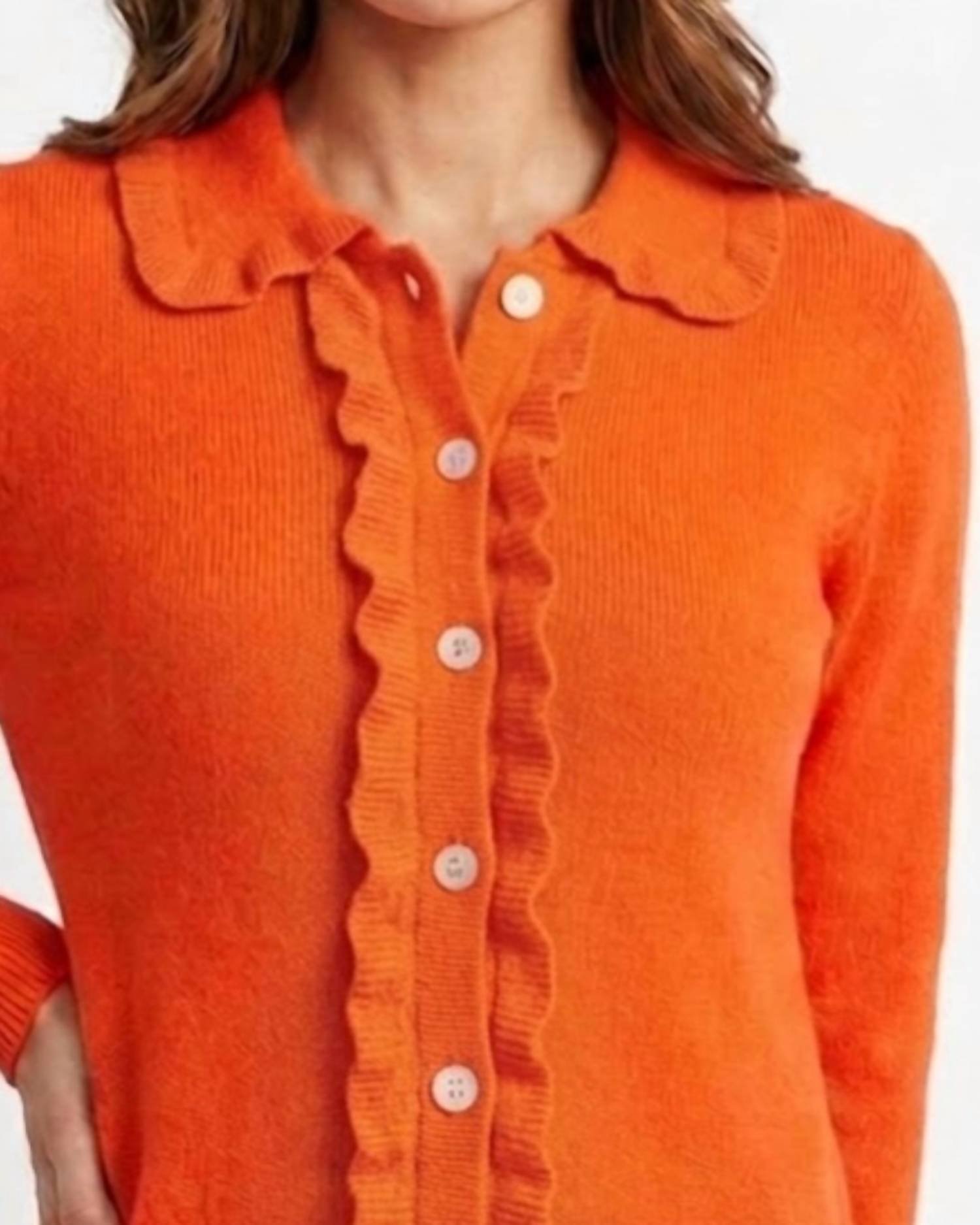 Thml - Ruffle Collar Sweater