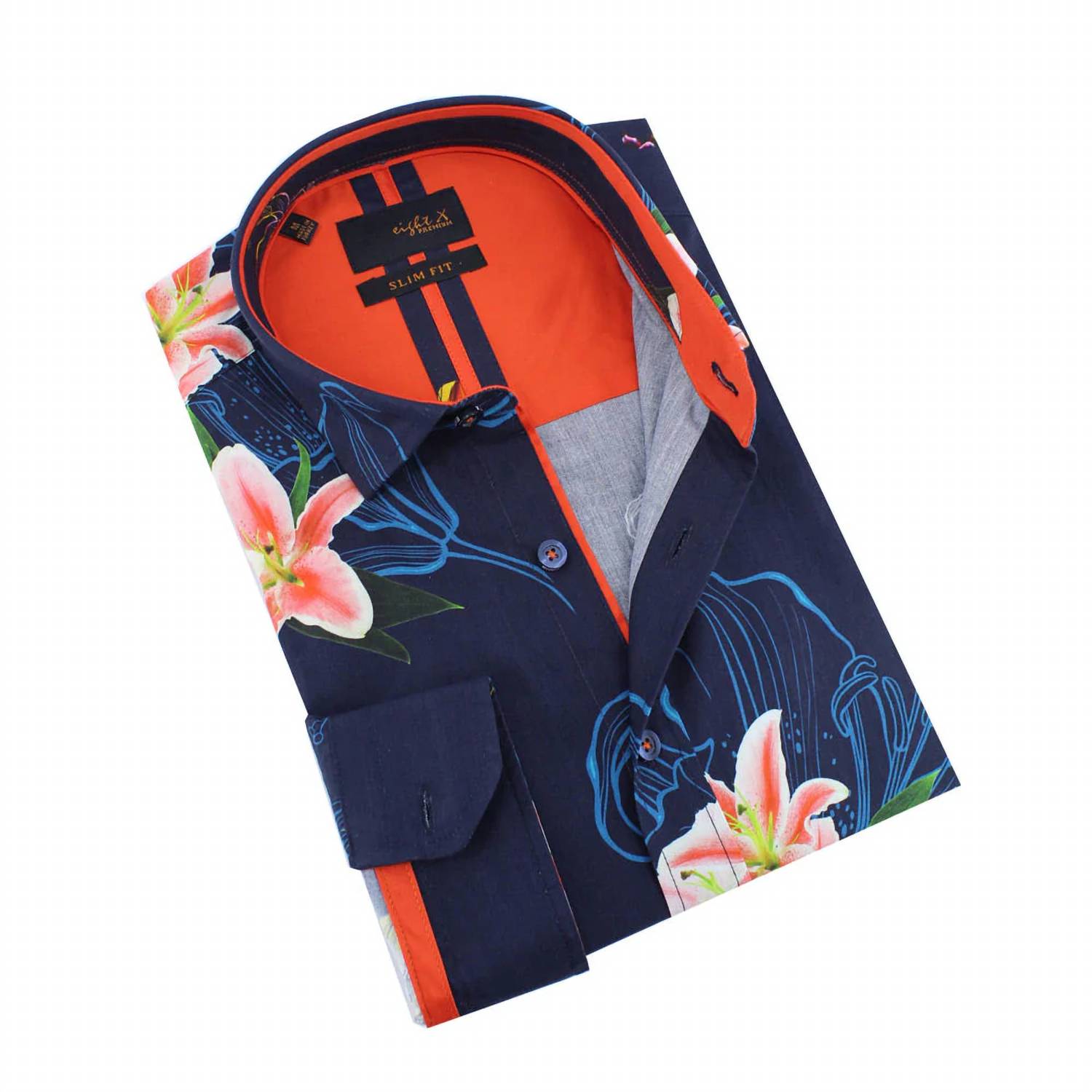 Eight X - Lily Button Down Print Shirt
