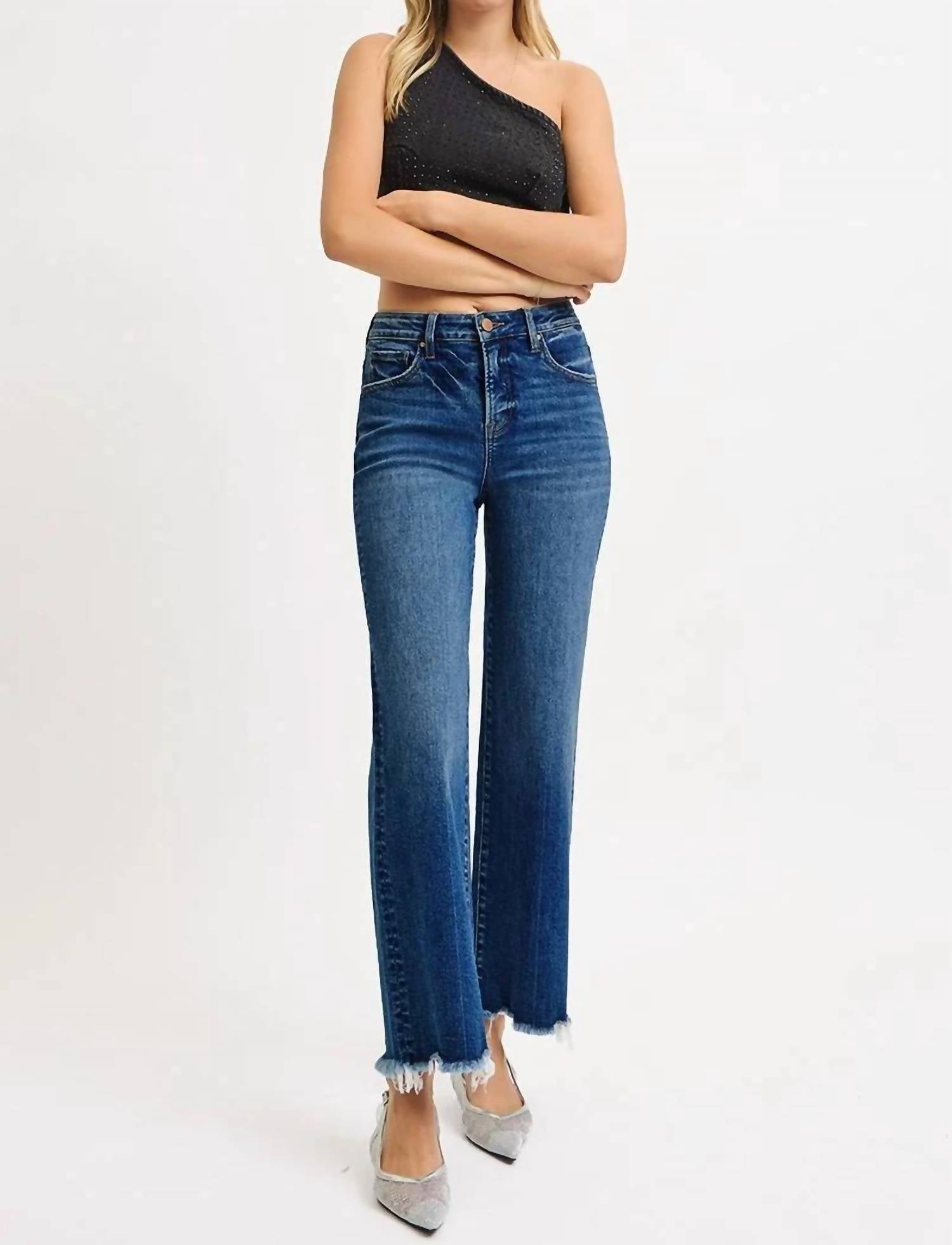 Risen - Straight Leg Ankle Jean