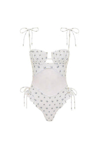 Montce - Petal Variation One-piece With Lace Swimsuit