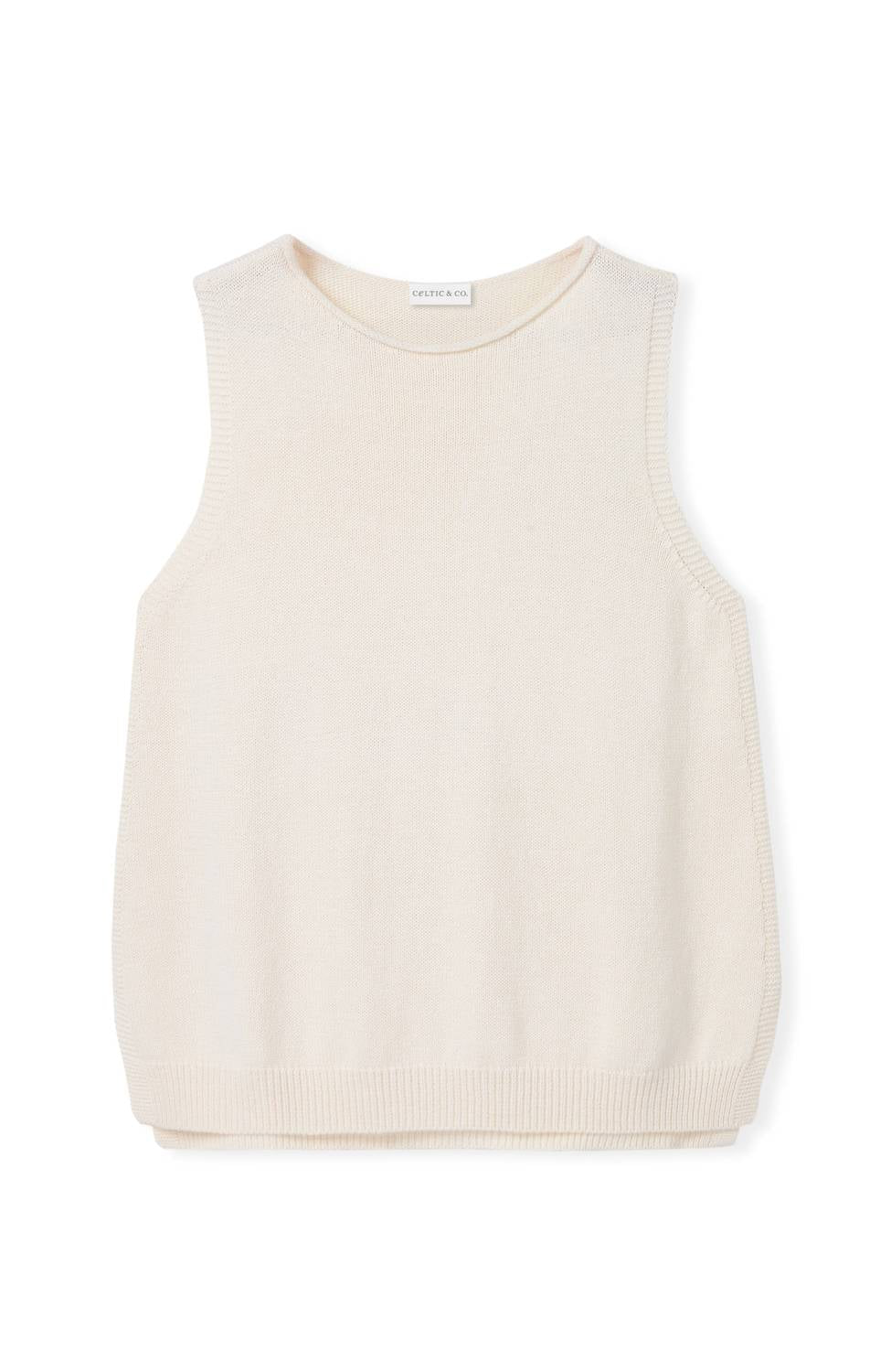 Celtic & Co. - Sleeveless Knitted Vest Top