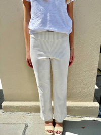 Krazy Larry - Stretch Linen Wide Ankle Pants