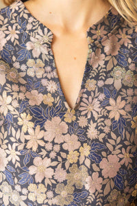 Voy - Sparkling Floral Top