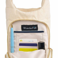 Wanderfull - Women's Canvas Lobster Embroidery Hydrobag