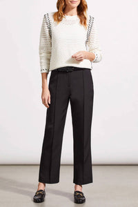 Tribal - Crew Neck Open Sweater