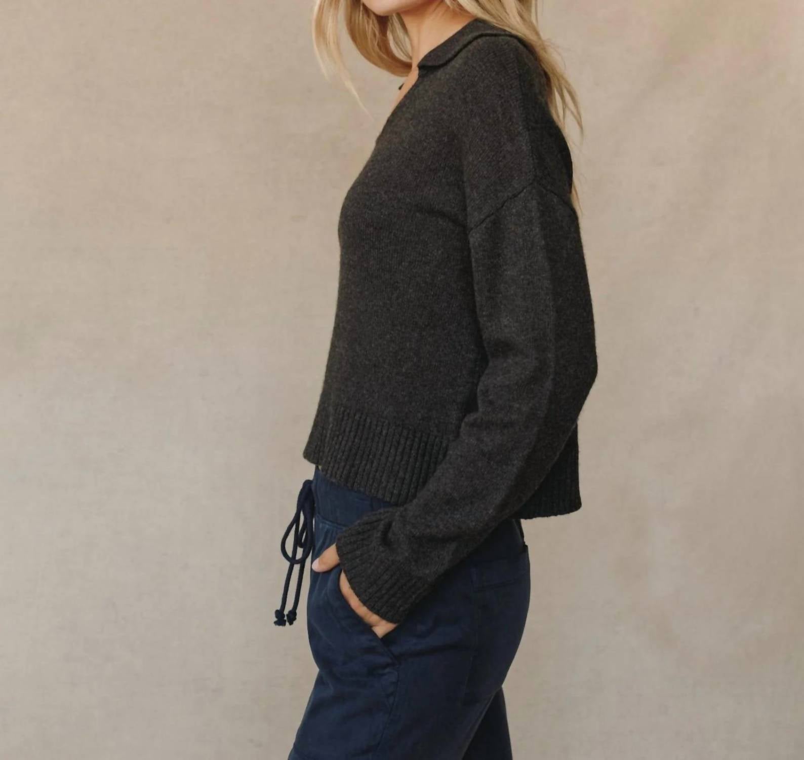 Bella Dahl - Pullover Sweater With Collar