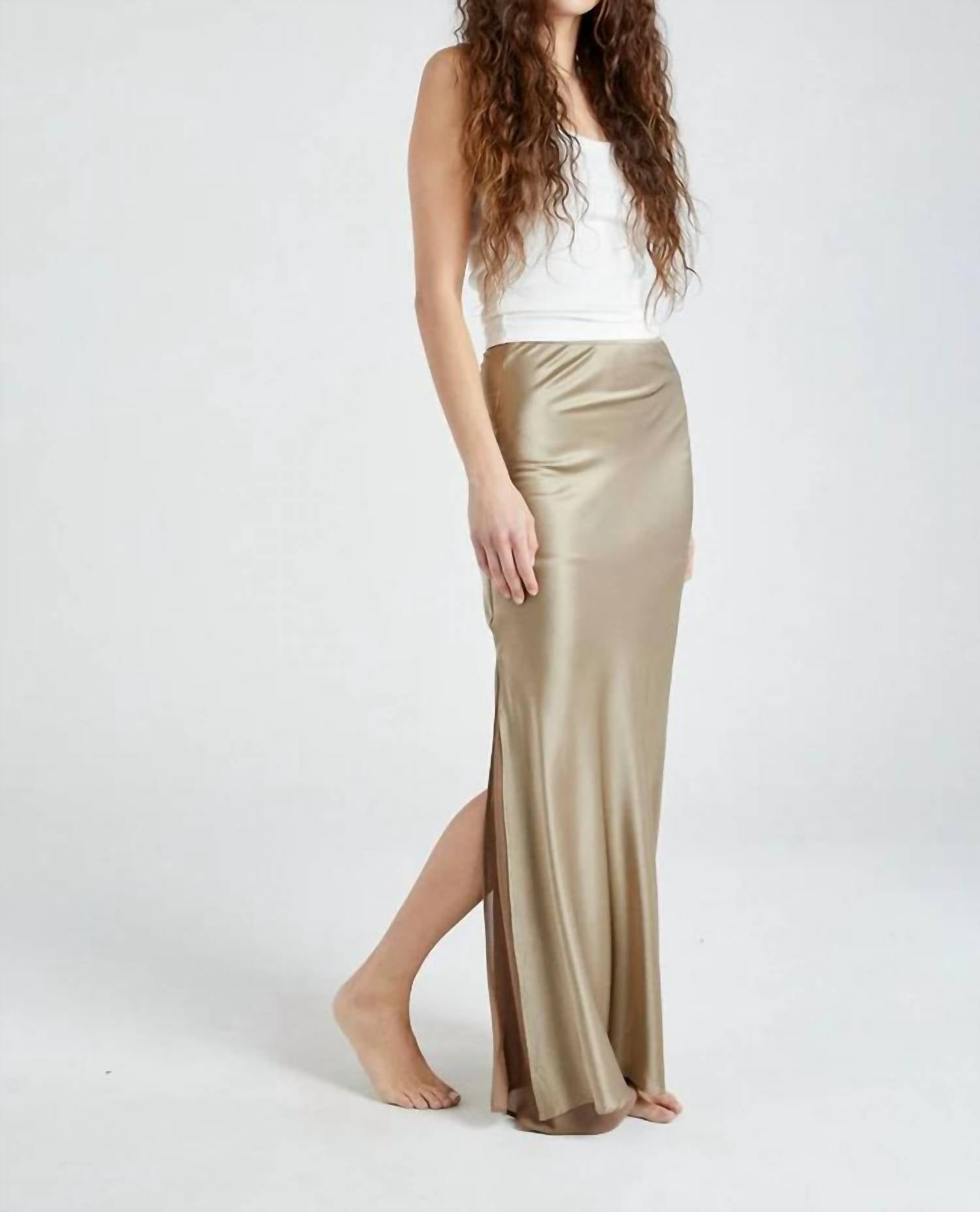 Beryll - HELENA SILK SKIRT