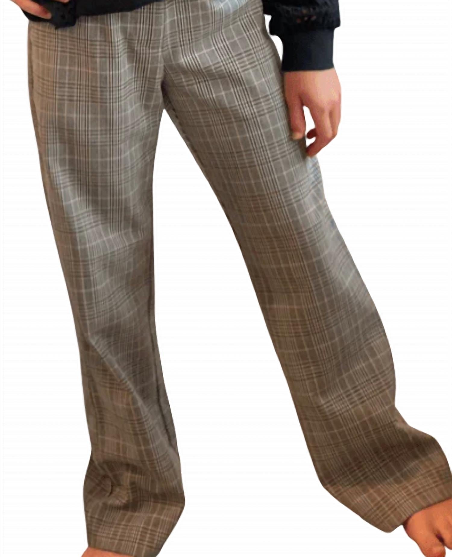 Katie J Nyc - Kids Plaid Pant