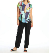 Jess & Jane - Cap Sleeve Top