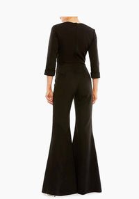 Mac Duggal - Satin Wide Leg Jumpsuit