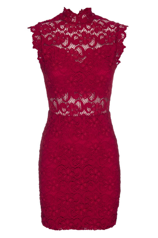 Nightcap - Dixie Lace Cutout Mini Dress