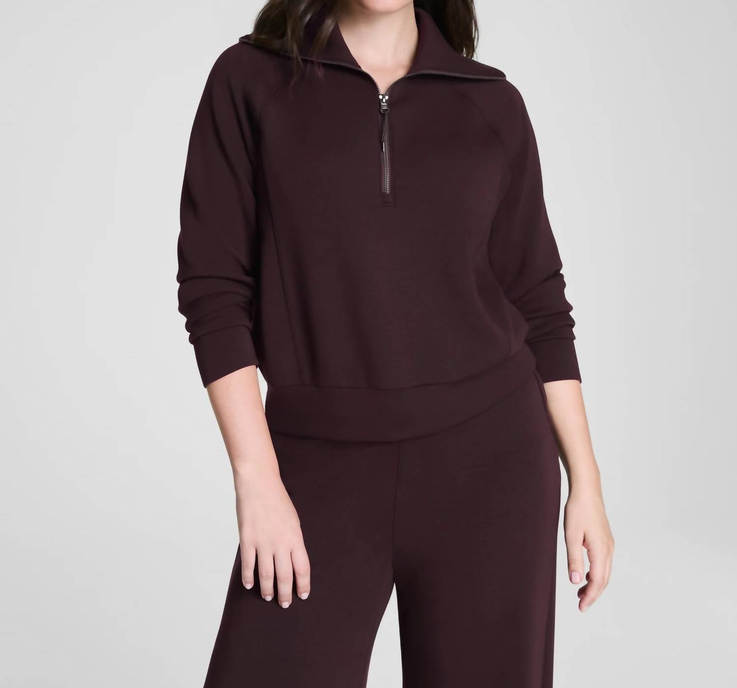 Spanx - AirEssentials Half Zip Sweater