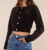 Cynthia Rowley - Ivy Cropped Wool Cardigan
