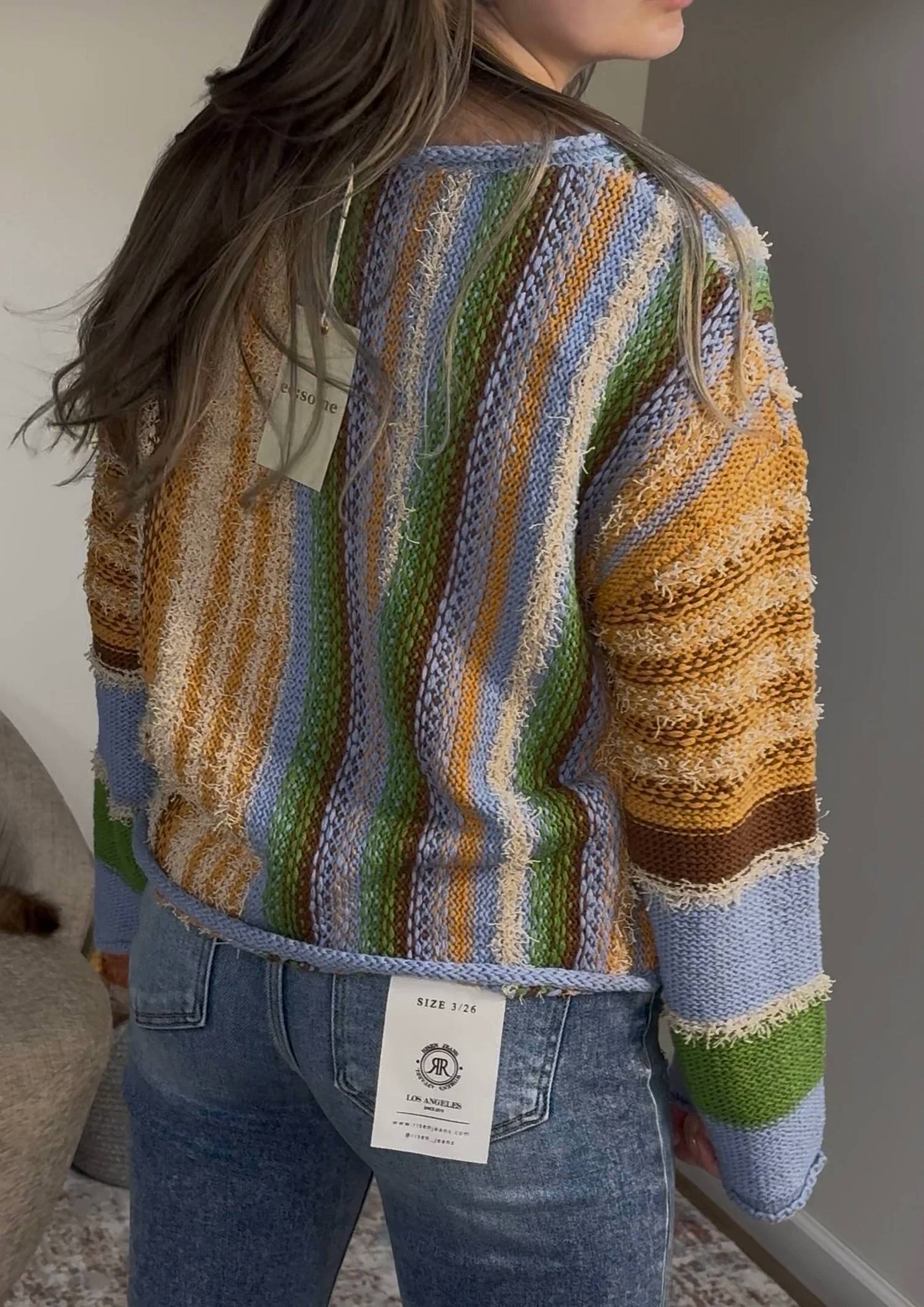 Ee:Some - Skyler Boho Button Front Cardigan