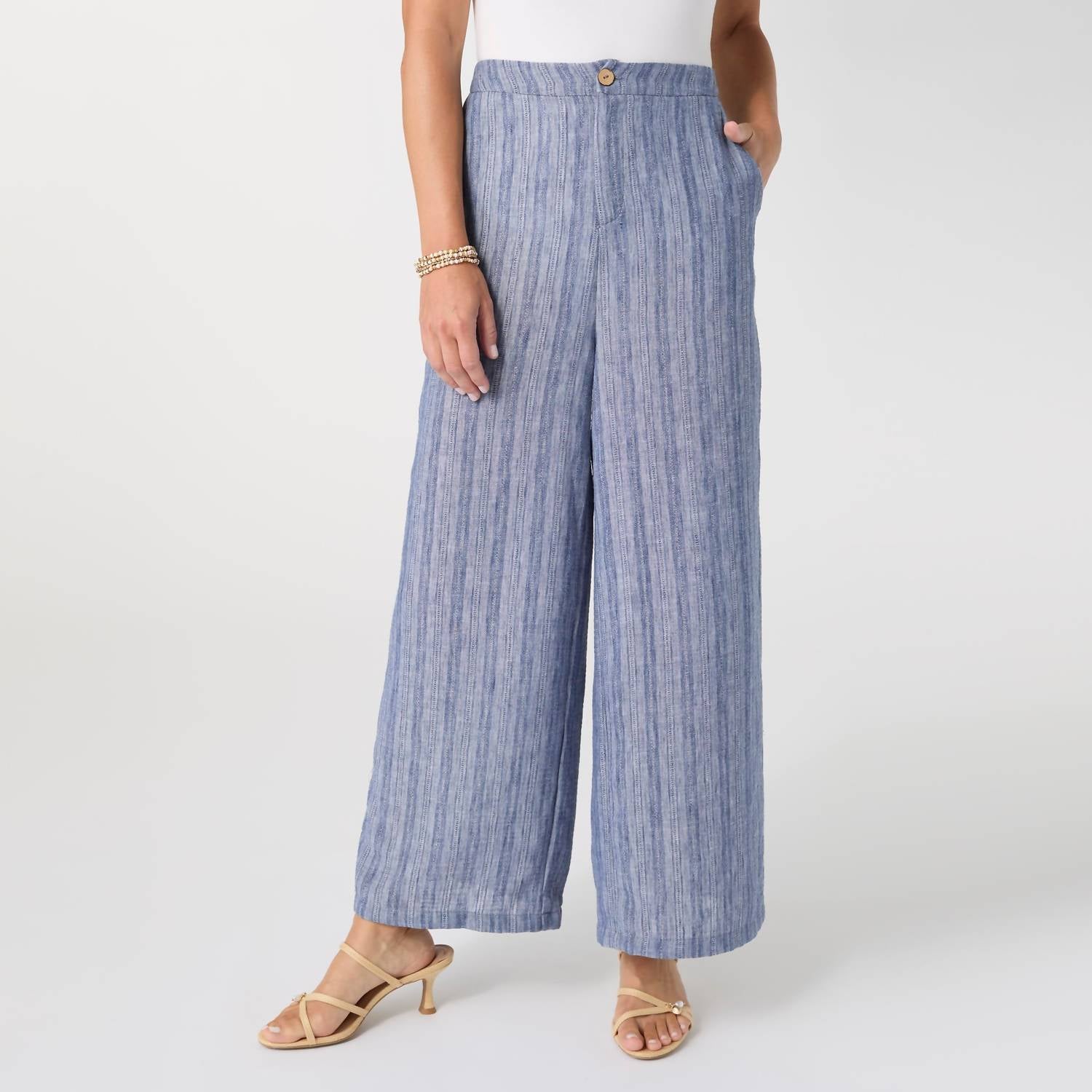 Coco + Carmen - Andrea Textured Pant With Pockets