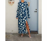 Lucy Paris - Giovanna Geo Print Midi Dress