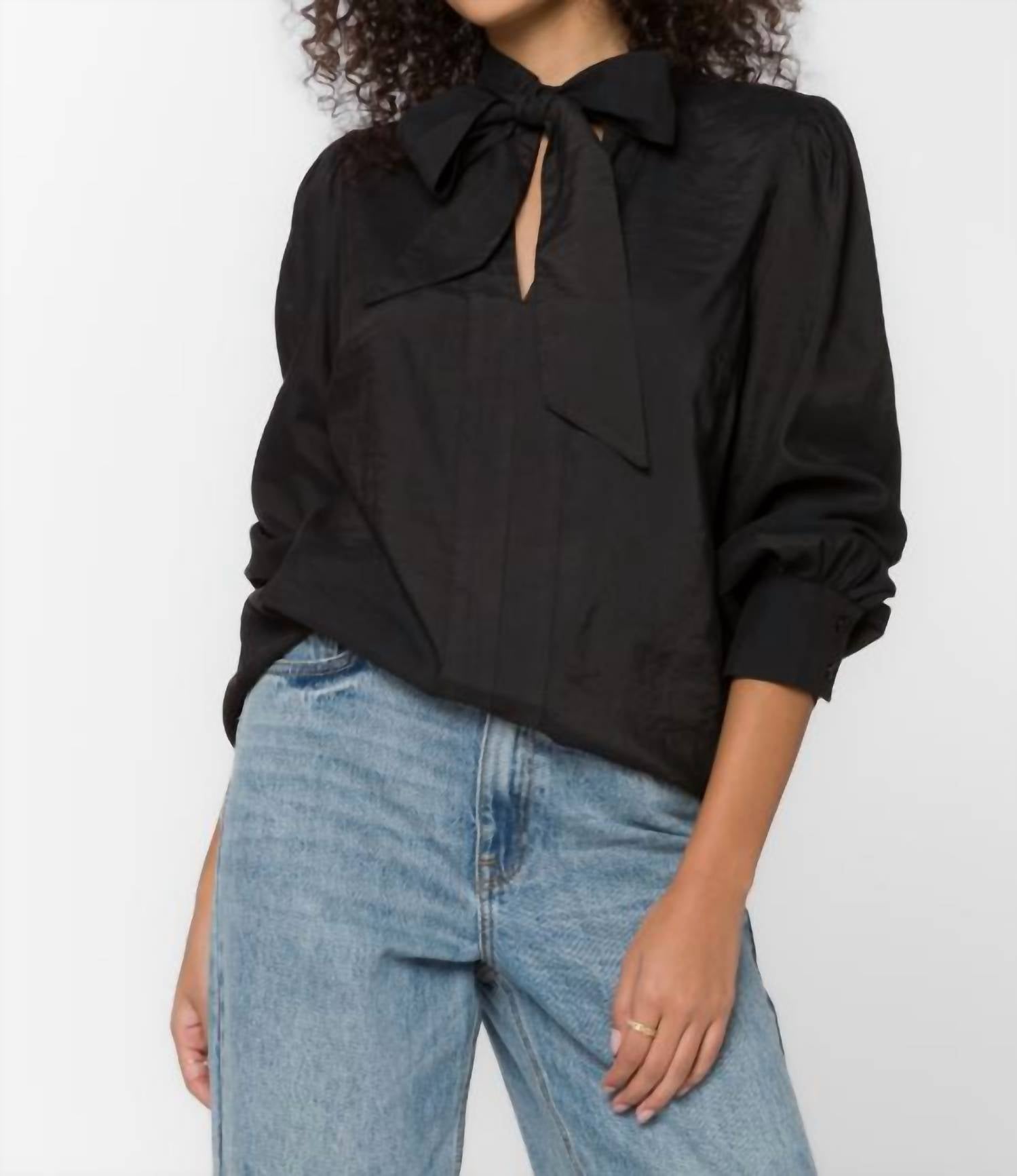 Velvet Heart - Anastasia Tie-neck Blouse