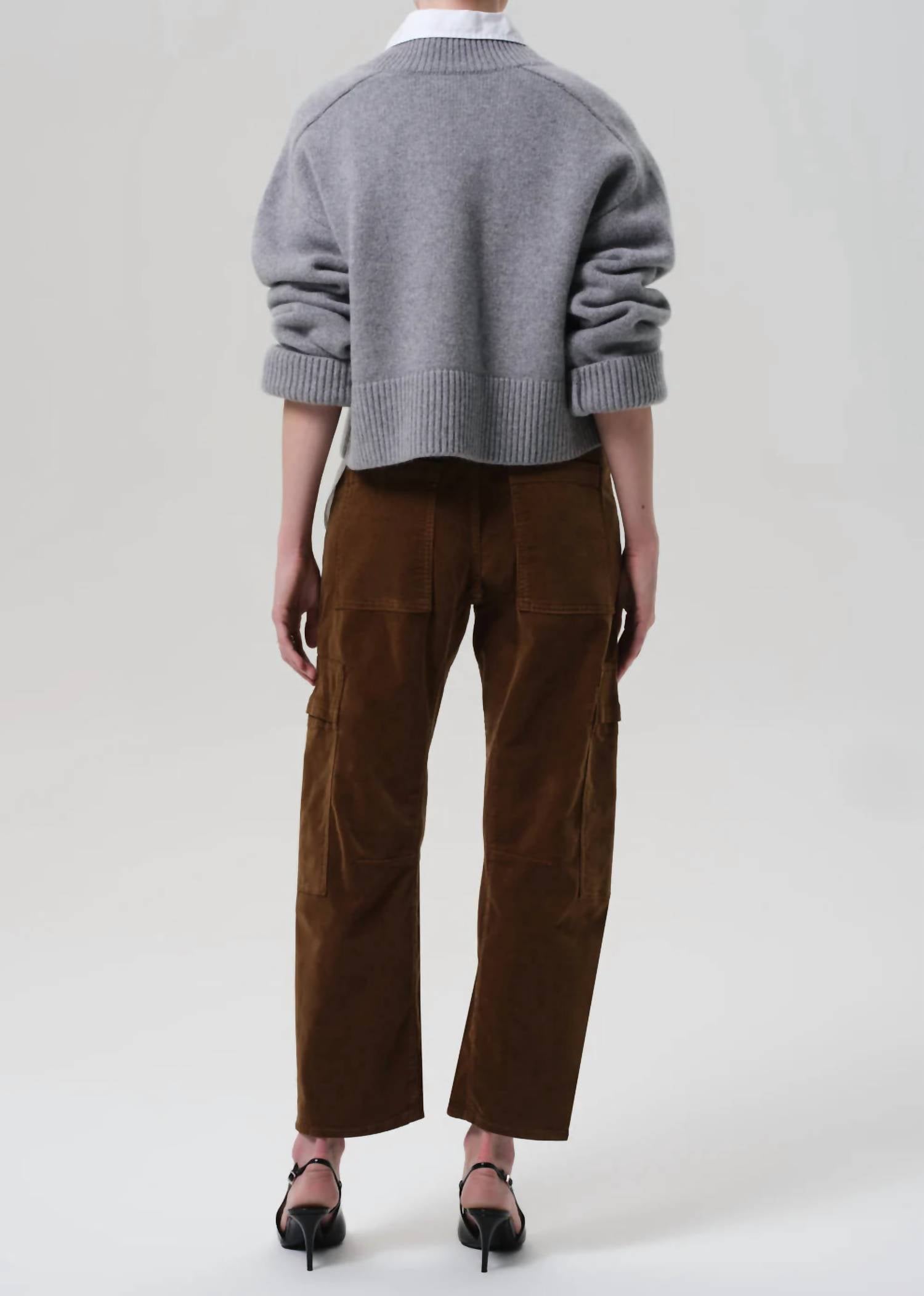 Citizens Of Humanity - Marcelle Low Slung Easy Cargo Corduroy Pants