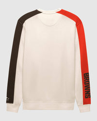 Starter - Men's Cleveland Browns Team Crew Long Sleeve Shirt