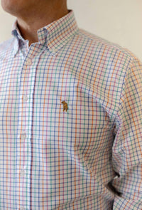 Southern Casanova - Beach Ball Check Button Down